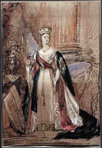 Study for a Portrait of Queen Victoria 1819-1901