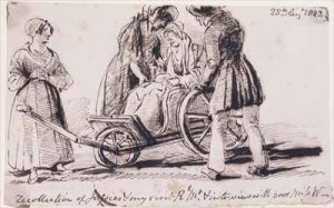 Dorothy Wordsworth 1771-1855 in a Wheelchair