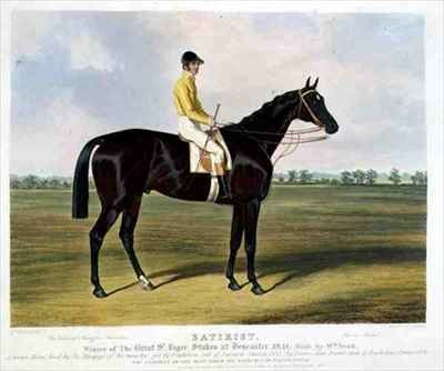 Satirist Winner of the Great St Leger Stakes at Doncaster