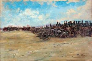 16th Lancers advancing at a gallop