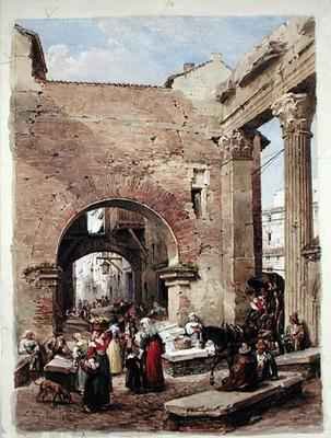 The Fish Market at Portico dOttavia Rome