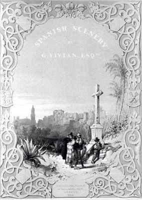 Titlepage of Spanish Scenery