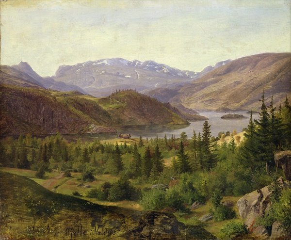 Hjelle in Valders Tile Fjord