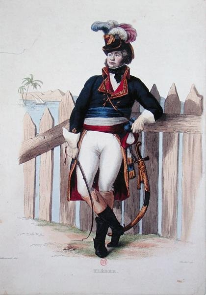 Portrait of Jean Baptiste Kleber 1753-1800 from Le Plutarque francais