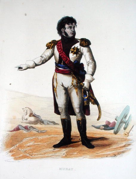 Portrait of Joachim Murat from Le Plutarque Francais