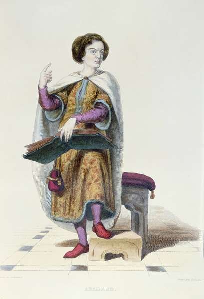 Abelard illustration from Le Plutarque Francais