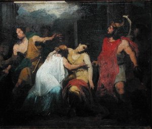 Study for the Death of Lucretia