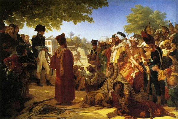 Napoleon Bonaparte 1769-1821 Pardoning the Rebels at Cairo