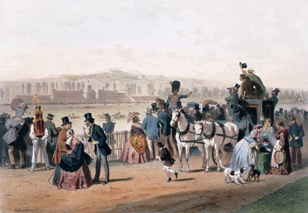 Racecourse at the Bois de Boulogne