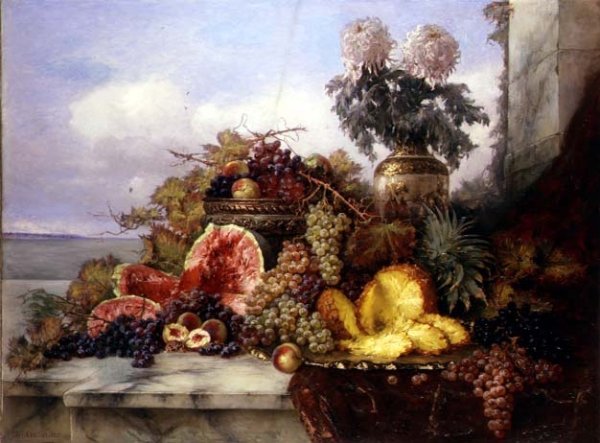 Still Life with Luscious Fruit