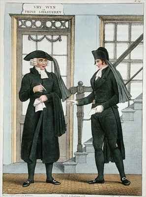 Funeral officials of Amsterdam