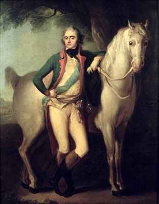 Prince Josef Anton Poniatowski 1763-1813 by his horse