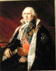 Charles Francois Lebrun 1739-1824 Duke of Plaisance in the Costume of the Archtreasurer of the Empire