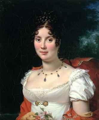 Portrait of a Lady in an Empire Dress