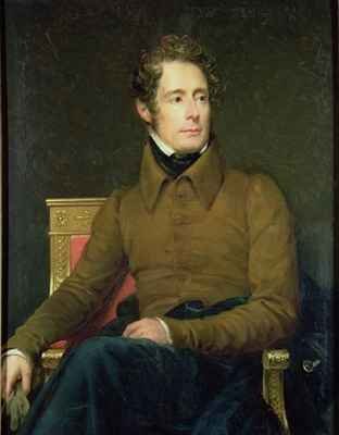 Portrait of Alphonse de Lamartine 1790-1869