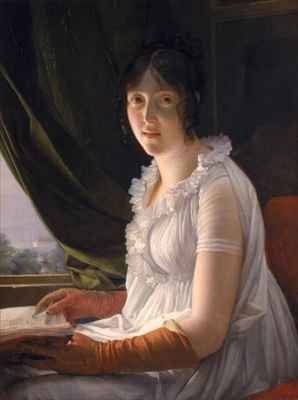 Seated Portrait of Marie Philippe Claude Walbonne