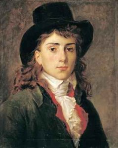 Portrait of Baron Antoine Jean Gros 1771-1835 Aged 20