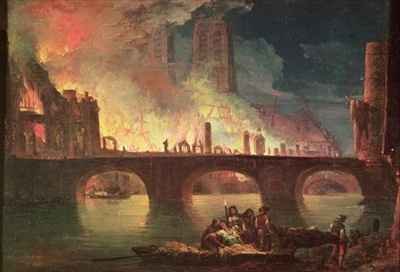 A Fire at the Hotel Dieu in 1772