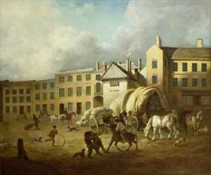 A Town Scene