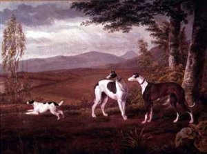 Greyhounds in a Landscape