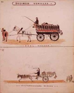 The Coal Wagon and the Costermongers Barrow