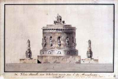 Design for a Funerary Monument