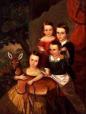 Portrait of the Jones Children of Galveston