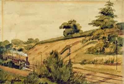 Landscape with Train