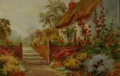 Cottage Garden Scene