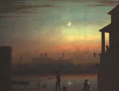 The Thames by Moonlight