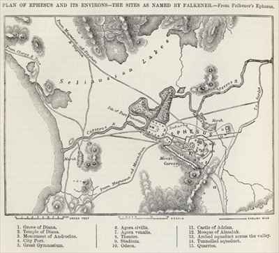 Plan of Ephesus and its Environs