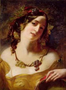 A Bacchante