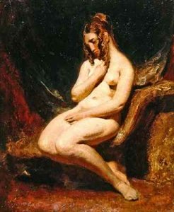 Female nude from the side