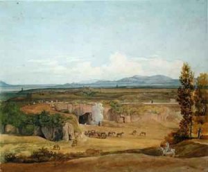 View of the Roman Campagna