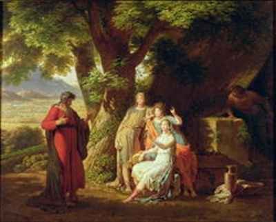 Moses and the Daughters of Jethro