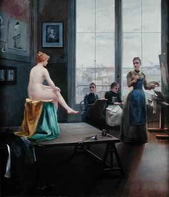 Studio with Young Women