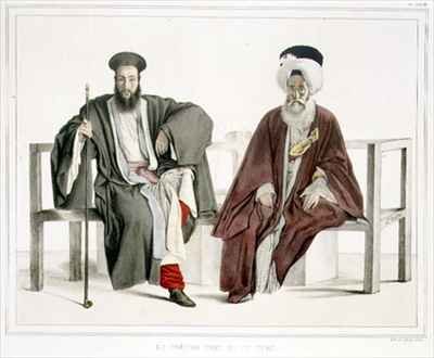 A Greek Priest and a Turk