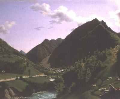 A Valley in the Pyrenees