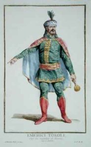 Emerici Tokoli Chief of the Malcontents of Hungary from Receuil des Estampes Representant les Rangs et les Dignites suivant le Costume de toutes les Nations existantes