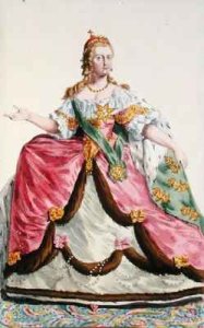 Portrait of Empress Catherine II The Great of Russia 1729-96