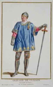 Olivier de Clisson Constable of France from Receuil des Estampes Representant les Rangs et les Dignites suivant le Costume de toutes les Nations existantes