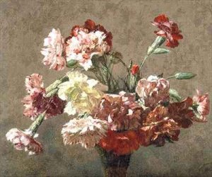 Vase of Carnations