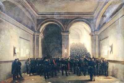 Entry of the 106th Battalion into the Paris Town Hall