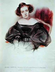 Marie Dorval 1798-1849 in Costume