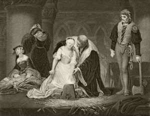 The execution of Lady Jane Grey