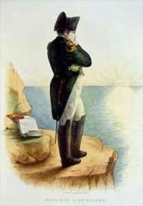 Napoleon on the island of Saint Helena