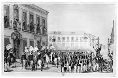 The Acclamation of Pedro I 1798-1834 Emperor of Brazil Rio de Janeiro