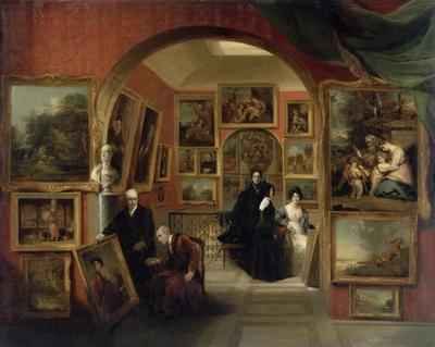 The Interior of the British Institution Gallery