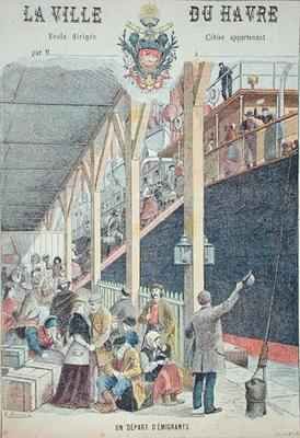 The Departure of Emigrants from Le Havre