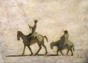 Don Quixote and Sancho Panza 2